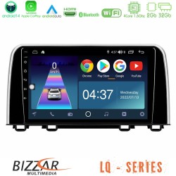 Bizzar LQ Series 4Core Android14 2+32GB Honda CR-V 2019-> Navigation Multimedia Tablet 10" Με Carplay & Android Auto Bizzar LQ Series 4Core Android14 2+32GB Honda CR-V 2019-> Navigation Multimedia Tablet 10" Με Carplay & Android Auto