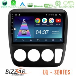 Bizzar LQ Series 4Core Android14 2+32GB Honda CRV 1997-2001 Navigation Multimedia Tablet 9" Με Carplay & Android Auto Bizzar LQ Series 4Core Android14 2+32GB Honda CRV 1997-2001 Navigation Multimedia Tablet 9" Με Carplay & Android Auto