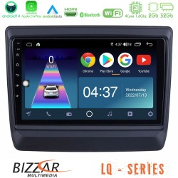 Bizzar LQ Series 4Core Android14 2+32GB Isuzu D-MAX 2020-2023 Navigation Multimedia Tablet 9" Με Carplay & Android Auto