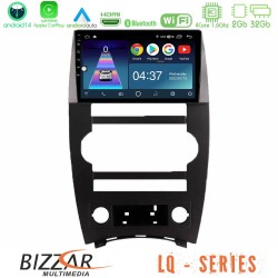 Bizzar LQ Series 4Core Android14 2+32GB Jeep Commander 2007-2008 Navigation Multimedia Tablet 9" Με Carplay & Android Auto Bizzar LQ Series 4Core Android14 2+32GB Jeep Commander 2007-2008 Navigation Multimedia Tablet 9" Με Carplay & Android Auto