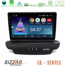 Bizzar LQ Series 4Core Android14 2+32GB Kia Ceed 2018-2023 Navigation Multimedia Tablet 9" Με Carplay & Android Auto (Low Version)