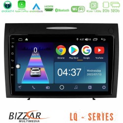 Bizzar LQ Series 4Core Android14 2+32GB Mercedes SLK Class Navigation Multimedia Tablet 9" Με Carplay & Android Auto Bizzar LQ Series 4Core Android14 2+32GB Mercedes SLK Class Navigation Multimedia Tablet 9" Με Carplay & Android Auto