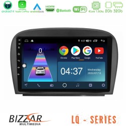 Bizzar LQ Series 4Core Android14 2+32GB Mercedes SL Class 2005-2011 Navigation Multimedia Tablet 9" Με Carplay & Android Auto Bizzar LQ Series 4Core Android14 2+32GB Mercedes SL Class 2005-2011 Navigation Multimedia Tablet 9" Με Carplay & Android Auto