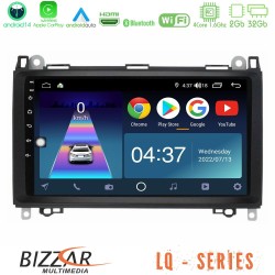 Bizzar LQ Series 4Core Android14 2+32GB Mercedes A/B/Vito/Sprinter Class Navigation Multimedia Tablet 9" Με Carplay & Android Auto Bizzar LQ Series 4Core Android14 2+32GB Mercedes A/B/Vito/Sprinter Class Navigation Multimedia Tablet 9" Με Carplay & Android Auto