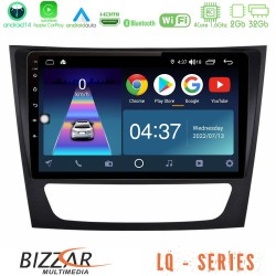 Bizzar LQ Series 4Core Android14 2+32GB Mercedes E Class / CLS Class Navigation Multimedia Tablet 9" Με Carplay & Android Auto