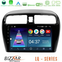 Bizzar LQ Series 4Core Android14 2+32GB Mitsubishi Space Star 2013-2016 Navigation Multimedia Tablet 9" Με Carplay & Android Auto Bizzar LQ Series 4Core Android14 2+32GB Mitsubishi Space Star 2013-2016 Navigation Multimedia Tablet 9" Με Carplay & Android Auto