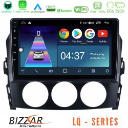 Bizzar LQ Series 4Core Android14 2+32GB Mazda MX-5 2006-2008 Navigation Multimedia Tablet 9" Με Carplay & Android Auto Bizzar LQ Series 4Core Android14 2+32GB Mazda MX-5 2006-2008 Navigation Multimedia Tablet 9" Με Carplay & Android Auto