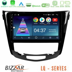 Bizzar LQ Series 4Core Android14 2+32GB Nissan Qashqai J11 (AUTO A/C) Navigation Multimedia Tablet 10" Με Carplay & Android Auto Bizzar LQ Series 4Core Android14 2+32GB Nissan Qashqai J11 (AUTO A/C) Navigation Multimedia Tablet 10" Με Carplay & Android Auto