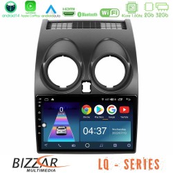 Bizzar LQ Series 4Core Android14 2+32GB Nissan Qashqai J10 Navigation Multimedia Tablet 9" Με Carplay & Android Auto Bizzar LQ Series 4Core Android14 2+32GB Nissan Qashqai J10 Navigation Multimedia Tablet 9" Με Carplay & Android Auto