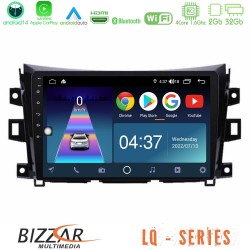 Bizzar LQ Series 4Core Android14 2+32GB Nissan Navara NP300 Navigation Multimedia Tablet 9" Με Carplay & Android Auto Bizzar LQ Series 4Core Android14 2+32GB Nissan Navara NP300 Navigation Multimedia Tablet 9" Με Carplay & Android Auto