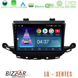 Bizzar LQ Series 4Core Android14 2+32GB Opel Astra K 2015-2019 Navigation Multimedia Tablet 9" Με Carplay & Android Auto Bizzar LQ Series 4Core Android14 2+32GB Opel Astra K 2015-2019 Navigation Multimedia Tablet 9" Με Carplay & Android Auto