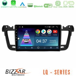 Bizzar LQ Series 4Core Android14 2+32GB Peugeot 508 2010-2018 Navigation Multimedia Tablet 9" Με Carplay & Android Auto Bizzar LQ Series 4Core Android14 2+32GB Peugeot 508 2010-2018 Navigation Multimedia Tablet 9" Με Carplay & Android Auto