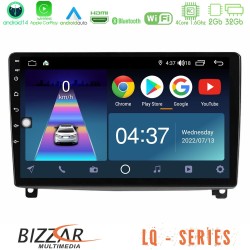Bizzar LQ Series 4Core Android14 2+32GB Peugeot 407 Navigation Multimedia Tablet 9" Με Carplay & Android Auto Bizzar LQ Series 4Core Android14 2+32GB Peugeot 407 Navigation Multimedia Tablet 9" Με Carplay & Android Auto