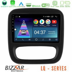 Bizzar LQ Series 4Core Android14 2+32GB Renault/Nissan/Opel/Fiat Navigation Multimedia Tablet 9" Με Carplay & Android Auto Bizzar LQ Series 4Core Android14 2+32GB Renault/Nissan/Opel/Fiat Navigation Multimedia Tablet 9" Με Carplay & Android Auto