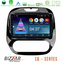Bizzar LQ Series 4Core Android14 2+32GB Renault Captur 2013-2019 (Manual AC) Navigation Multimedia Tablet 9" Με Carplay & Android Auto Bizzar LQ Series 4Core Android14 2+32GB Renault Captur 2013-2019 (Manual AC) Navigation Multimedia Tablet 9" Με Carplay & Android Auto