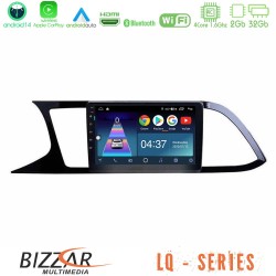 Bizzar LQ Series 4Core Android14 2+32GB Seat Leon 2013 – 2019 Navigation Multimedia Tablet 9" Με Carplay & Android Auto Bizzar LQ Series 4Core Android14 2+32GB Seat Leon 2013 – 2019 Navigation Multimedia Tablet 9" Με Carplay & Android Auto
