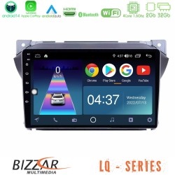 Bizzar LQ Series 4Core Android14 2+32GB Suzuki Alto & Nissan Pixo Navigation Multimedia Tablet 9" Με Carplay & Android Auto Bizzar LQ Series 4Core Android14 2+32GB Suzuki Alto & Nissan Pixo Navigation Multimedia Tablet 9" Με Carplay & Android Auto