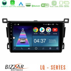 Bizzar LQ Series 4Core Android14 2+32GB Toyota RAV4 2013-2018 Navigation Multimedia Tablet 9" Με Carplay & Android Auto Bizzar LQ Series 4Core Android14 2+32GB Toyota RAV4 2013-2018 Navigation Multimedia Tablet 9" Με Carplay & Android Auto