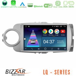Bizzar LQ Series 4Core Android14 2+32GB Toyota Yaris Navigation Multimedia Tablet 9" Με Carplay & Android Auto Bizzar LQ Series 4Core Android14 2+32GB Toyota Yaris Navigation Multimedia Tablet 9" Με Carplay & Android Auto