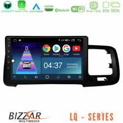 Bizzar LQ Series 4Core Android14 2+32GB Volvo S60 2010-2018 Navigation Multimedia Tablet 9" Με Carplay & Android Auto Bizzar LQ Series 4Core Android14 2+32GB Volvo S60 2010-2018 Navigation Multimedia Tablet 9" Με Carplay & Android Auto