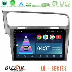 Bizzar LQ Series 4Core Android14 2+32GB VW GOLF 7 Navigation Multimedia Tablet 10" Με Carplay & Android Auto