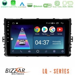 Bizzar LQ Series 4Core Android14 2+32GB VW MQB 2017-> Navigation Multimedia Tablet 9" Με Carplay & Android Auto Bizzar LQ Series 4Core Android14 2+32GB VW MQB 2017-> Navigation Multimedia Tablet 9" Με Carplay & Android Auto