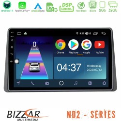 Bizzar ND2 Series 8Core Android14 2+32GB Dacia Duster 2019-> Navigation Multimedia Tablet 10" Με Carplay & Android Auto Bizzar ND2 Series 8Core Android14 2+32GB Dacia Duster 2019-> Navigation Multimedia Tablet 10" Με Carplay & Android Auto