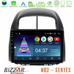 Bizzar ND2 Series 8Core Android14 2+32GB Daihatsu Sirion/Subaru Justy Navigation Multimedia Tablet 10" Με Carplay & Android Auto Bizzar ND2 Series 8Core Android14 2+32GB Daihatsu Sirion/Subaru Justy Navigation Multimedia Tablet 10" Με Carplay & Android Auto