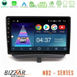 Bizzar ND2 Series 8Core Android14 2+32GB Ford Courier 2015-2023 Navigation Multimedia Tablet 9" Με Carplay & Android Auto Bizzar ND2 Series 8Core Android14 2+32GB Ford Courier 2015-2023 Navigation Multimedia Tablet 9" Με Carplay & Android Auto