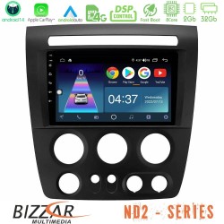 Bizzar ND2 Series 8Core Android14 2+32GB Hummer H3 2005-2009 Navigation Multimedia Tablet 9" Με Carplay & Android Auto Bizzar ND2 Series 8Core Android14 2+32GB Hummer H3 2005-2009 Navigation Multimedia Tablet 9" Με Carplay & Android Auto