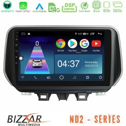 Bizzar ND2 Series 8Core Android14 2+32GB Hyundai ix35 Navigation Multimedia Tablet 10" Με Carplay & Android Auto Bizzar ND2 Series 8Core Android14 2+32GB Hyundai ix35 Navigation Multimedia Tablet 10" Με Carplay & Android Auto