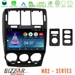 Bizzar ND2 Series 8Core Android14 2+32GB Hyundai Getz 2002-2009 Navigation Multimedia Tablet 9" Με Carplay & Android Auto Bizzar ND2 Series 8Core Android14 2+32GB Hyundai Getz 2002-2009 Navigation Multimedia Tablet 9" Με Carplay & Android Auto