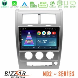 Bizzar ND2 Series 8Core Android14 2+32GB Jeep Cherokee (KK) 2008-2012 Navigation Multimedia Tablet 10" Με Carplay & Android Auto Bizzar ND2 Series 8Core Android14 2+32GB Jeep Cherokee (KK) 2008-2012 Navigation Multimedia Tablet 10" Με Carplay & Android Auto
