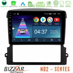 Bizzar ND2 Series 8Core Android14 2+32GB Kia Sorento Navigation Multimedia Tablet 9" Με Carplay & Android Auto Bizzar ND2 Series 8Core Android14 2+32GB Kia Sorento Navigation Multimedia Tablet 9" Με Carplay & Android Auto