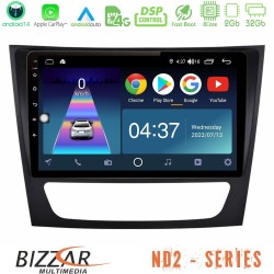 Bizzar ND2 Series 8Core Android14 2+32GB Mercedes E Class / CLS Class Navigation Multimedia Tablet 9" Με Carplay & Android Auto Bizzar ND2 Series 8Core Android14 2+32GB Mercedes E Class / CLS Class Navigation Multimedia Tablet 9" Με Carplay & Android Auto