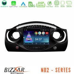 Bizzar ND2 Series 8Core Android14 2+32GB Mini Cooper R50 Navigation Multimedia Tablet 9" Με Carplay & Android Auto Bizzar ND2 Series 8Core Android14 2+32GB Mini Cooper R50 Navigation Multimedia Tablet 9" Με Carplay & Android Auto