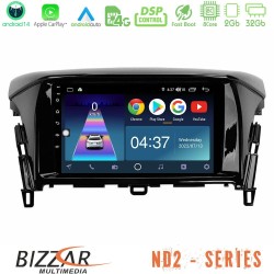 Bizzar ND2 Series 8Core Android14 2+32GB Mitsubishi Eclipse Cross Navigation Multimedia Tablet 9" Με Carplay & Android Auto Bizzar ND2 Series 8Core Android14 2+32GB Mitsubishi Eclipse Cross Navigation Multimedia Tablet 9" Με Carplay & Android Auto