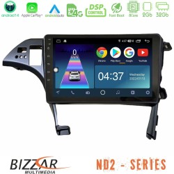 Bizzar ND2 Series 8Core Android14 2+32GB Toyota Prius 2010-2015 Navigation Multimedia Tablet 10" Με Carplay & Android Auto Bizzar ND2 Series 8Core Android14 2+32GB Toyota Prius 2010-2015 Navigation Multimedia Tablet 10" Με Carplay & Android Auto