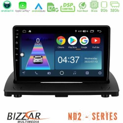 Bizzar ND2 Series 8Core Android14 2+32GB Volvo XC90 2006-2014 Navigation Multimedia Tablet 9" Με Carplay & Android Auto Bizzar ND2 Series 8Core Android14 2+32GB Volvo XC90 2006-2014 Navigation Multimedia Tablet 9" Με Carplay & Android Auto
