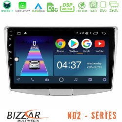 Bizzar ND2 Series 8Core Android14 2+32GB VW Passat Navigation Multimedia Tablet 10" Με Carplay & Android Auto Bizzar ND2 Series 8Core Android14 2+32GB VW Passat Navigation Multimedia Tablet 10" Με Carplay & Android Auto