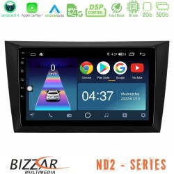 Bizzar ND2 Series 8Core Android14 2+32GB Vw Golf 6 Navigation Multimedia Tablet 9" Με Carplay & Android Auto Bizzar ND2 Series 8Core Android14 2+32GB Vw Golf 6 Navigation Multimedia Tablet 9" Με Carplay & Android Auto