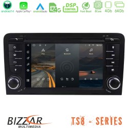 Bizzar Audi A3 8P 8core Android14 4+64GB Navigation Multimedia Deckless 7" με Carplay/AndroidAuto (OEM Style) Bizzar Audi A3 8P 8core Android14 4+64GB Navigation Multimedia Deckless 7" με Carplay/AndroidAuto (OEM Style)