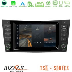 Bizzar Mercedes E Class/CLS Class (W211/W219) 8core Android14 4+64GB Navigation Multimedia Deckless 7" με Carplay/AndroidAuto (OEM Style) Bizzar Mercedes E Class/CLS Class (W211/W219) 8core Android14 4+64GB Navigation Multimedia Deckless 7" με Carplay/AndroidAuto (OEM Style)