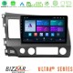 Bizzar Ultra Series Honda Civic 2006-2011 8core Android13 8+128GB Navigation Multimedia Tablet 10"