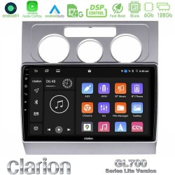 Clarion GL700 Lite Series 8Core Android11 6+128GB VW Touran 2003-2011 Navigation Multimedia Tablet 10" Με Carplay & Android Auto