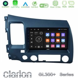 Clarion GL300+ Series 4Core Android11 4+64GB Honda Civic 2006-2011 Navigation Multimedia Tablet 9" Clarion GL300+ Series 4Core Android11 4+64GB Honda Civic 2006-2011 Navigation Multimedia Tablet 9"