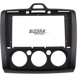 Πρόσοψη & Καλωδίωση Για Ford Focus 2005-2011 Manual A/C Για Tablet 9" Χρώμα Μαύρο