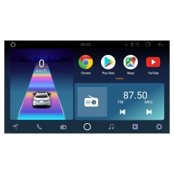 Bizzar LQ Series 4Core Android 14 2+32GB Navigation Multimedia Tablet 10" Με Carplay & Android Auto