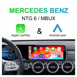 Mercedes MBUX/NTG6 Wireless CarPlay/Android Auto Interface & Camera In Mercedes MBUX/NTG6 Wireless CarPlay/Android Auto Interface & Camera In