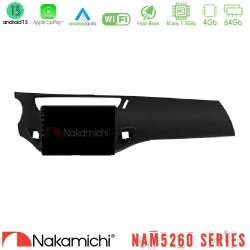 Nakamichi NAM5260 Series 4Core Android13 4+64GB Citroen C3/DS3 2009-2016 Navigation Multimedia Tablet 9" Με Carplay & Android Auto Nakamichi NAM5260 Series 4Core Android13 4+64GB Citroen C3/DS3 2009-2016 Navigation Multimedia Tablet 9" Με Carplay & Android Auto